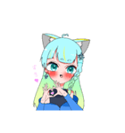 りりの代理ちゃんスタンプ！！！(みお作)（個別スタンプ：6）