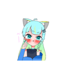 りりの代理ちゃんスタンプ！！！(みお作)（個別スタンプ：7）