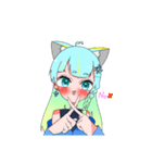 りりの代理ちゃんスタンプ！！！(みお作)（個別スタンプ：11）