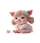 ブタちゃん かわいい表情（個別スタンプ：5）