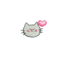 小さめ手描きにゃん′s（個別スタンプ：1）