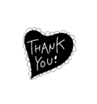 手書き文字で気持ちを伝えちゃうスタンプ（個別スタンプ：7）