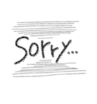 手書き文字で気持ちを伝えちゃうスタンプ（個別スタンプ：8）