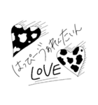 手書き文字で気持ちを伝えちゃうスタンプ（個別スタンプ：9）