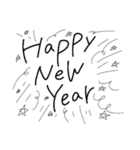 手書き文字で気持ちを伝えちゃうスタンプ（個別スタンプ：11）