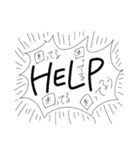 手書き文字で気持ちを伝えちゃうスタンプ（個別スタンプ：25）