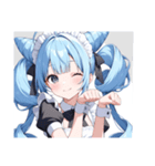 駄メイドちゃんの2（個別スタンプ：1）