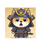 サムライ柴犬・しばたろう（個別スタンプ：3）