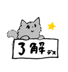 りすとねこ かわいいスタンプ（個別スタンプ：2）