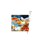 広島弁お魚スタンプ（個別スタンプ：10）