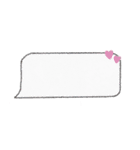 組み合わせて使える ＊ simpleスタンプ♡（個別スタンプ：12）