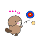ライオンラッコの日常（個別スタンプ：8）