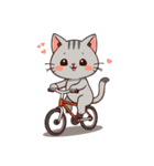 猫のラフィ（個別スタンプ：5）