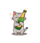 猫のラフィ（個別スタンプ：8）