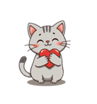 猫のラフィ（個別スタンプ：19）