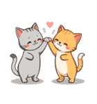 猫のラフィ（個別スタンプ：34）