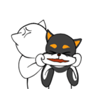 ねえねえ教えてくれる？って黒柴犬が聞く（個別スタンプ：29）