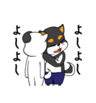 ねえねえ教えてくれる？って黒柴犬が聞く（個別スタンプ：38）