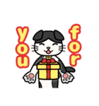 たれ耳猫のスタンプ（個別スタンプ：23）