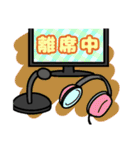 たれ耳猫のスタンプ（個別スタンプ：32）