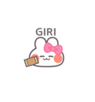 節分とうしゃぎ！！ピンク（個別スタンプ：33）