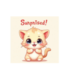 猫に色々スタンプ（個別スタンプ：11）