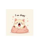 猫に色々スタンプ（個別スタンプ：16）
