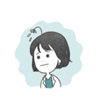マカロン先生 ゆるっとスタンプ（個別スタンプ：2）