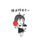 マカロン先生 ゆるっとスタンプ（個別スタンプ：22）