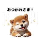 【ずっと使える】毎日まめしば・柴犬（個別スタンプ：9）