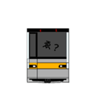 新きつね鉄道のスタンプ2番線（個別スタンプ：1）