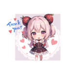 AI イラスト 愛 24（個別スタンプ：16）