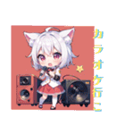AI イラスト 愛 24（個別スタンプ：32）
