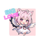 AI イラスト 愛 24（個別スタンプ：38）