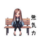 ダンサースタンプ(OL⑤)（個別スタンプ：16）