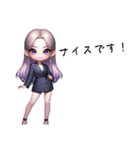 ダンサースタンプ(OL⑤)（個別スタンプ：37）