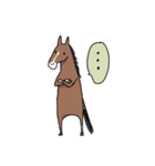 競馬を楽しむ馬5（個別スタンプ：27）