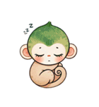 サルのサトちゃん（個別スタンプ：5）