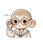 サルのサトちゃん（個別スタンプ：15）