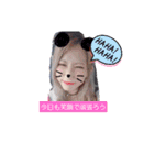 なかよぷかぞぷ( •ω•ฅ）（個別スタンプ：1）