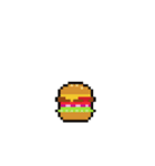 ごはんとドット絵（個別スタンプ：2）