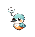 ちょこっとカワセミ！（個別スタンプ：14）
