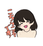 ゆるめの男女スタンプ（個別スタンプ：10）