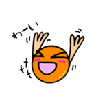 毎日使える日常会話のオレンジボール1（個別スタンプ：34）