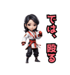 仮装女子 ちびキャラお仕事編+ファンタジー（個別スタンプ：36）