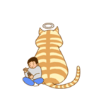 にゃーちゃんと僕（個別スタンプ：6）
