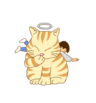にゃーちゃんと僕（個別スタンプ：16）