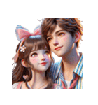 甘い愛/愛について語る/深い愛/良い気分（個別スタンプ：11）