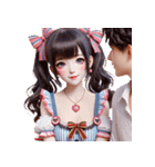 甘い愛/愛について語る/深い愛/良い気分（個別スタンプ：12）