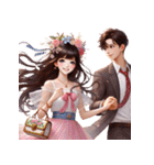 甘い愛/愛について語る/深い愛/良い気分（個別スタンプ：32）